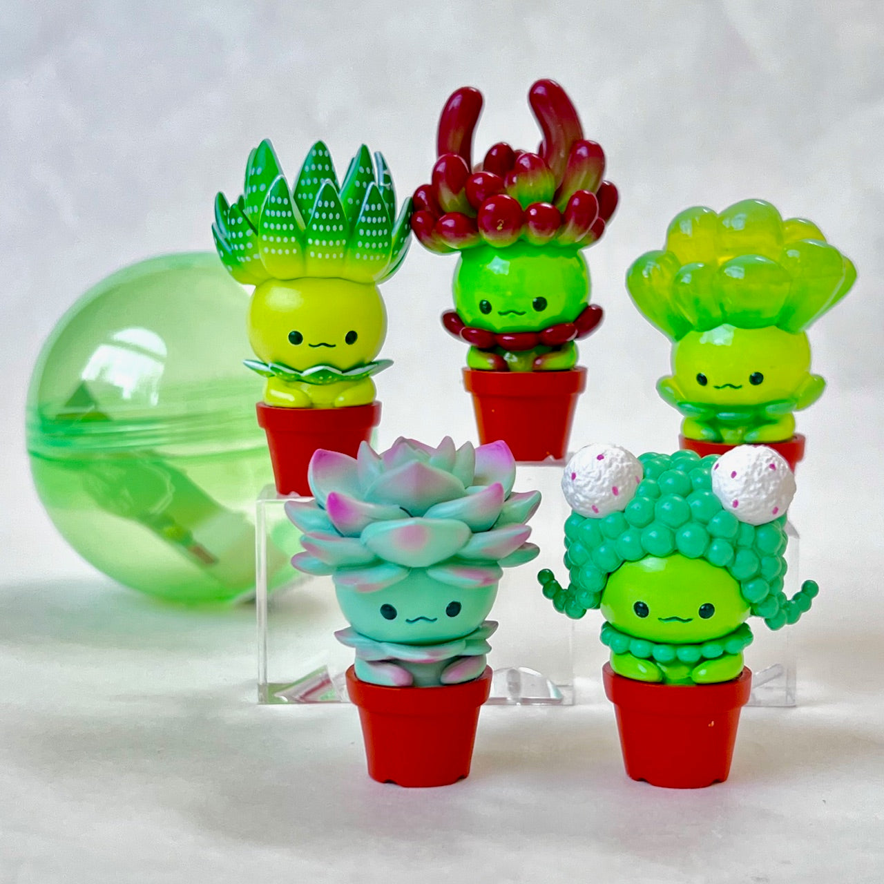 succulent squishy X 70330 Succulent Plants Figurine Capsule-DISCONTINUED – BCmini