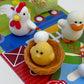 38376 CHICKEN AND FRIENDS ERASER CARD-10 CARDS