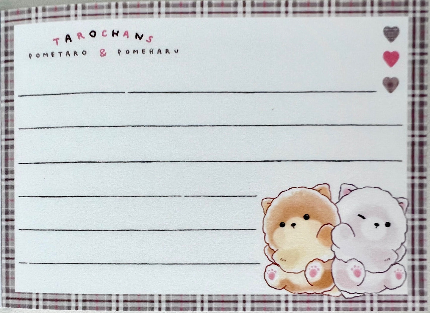 119786 Puppy Hug Hug Mini Notepad-10