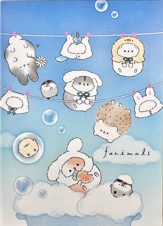 120058 Animal Laundry Mini Notepad-10