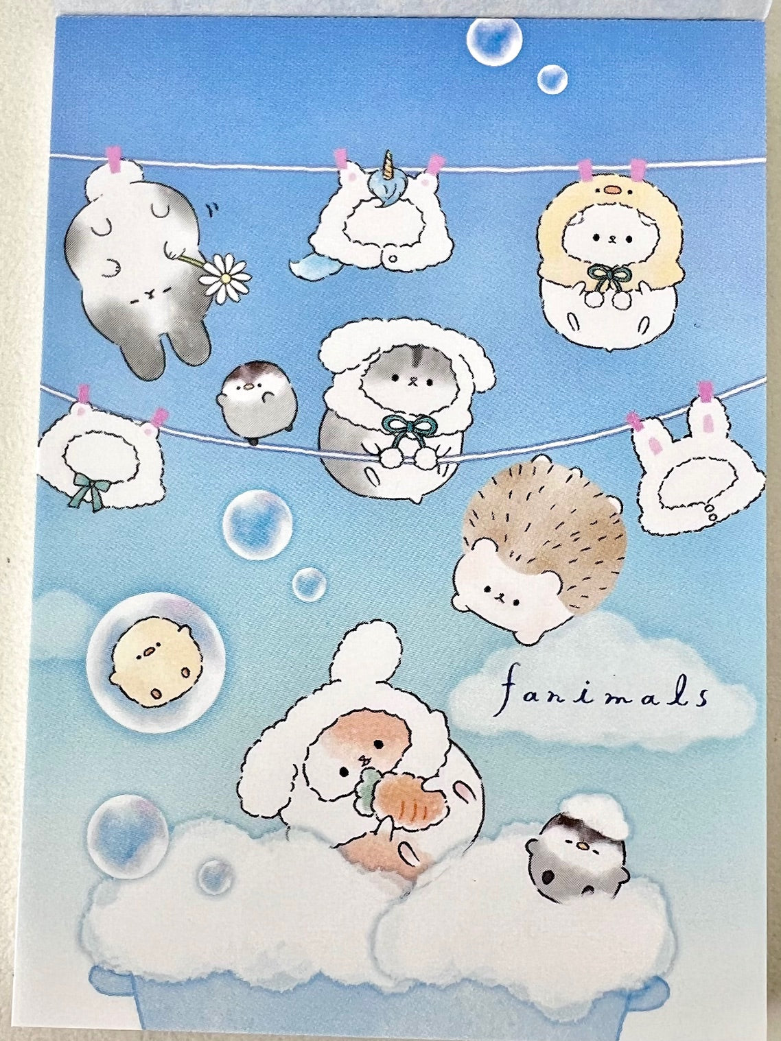 120058 Animal Laundry Mini Notepad-10