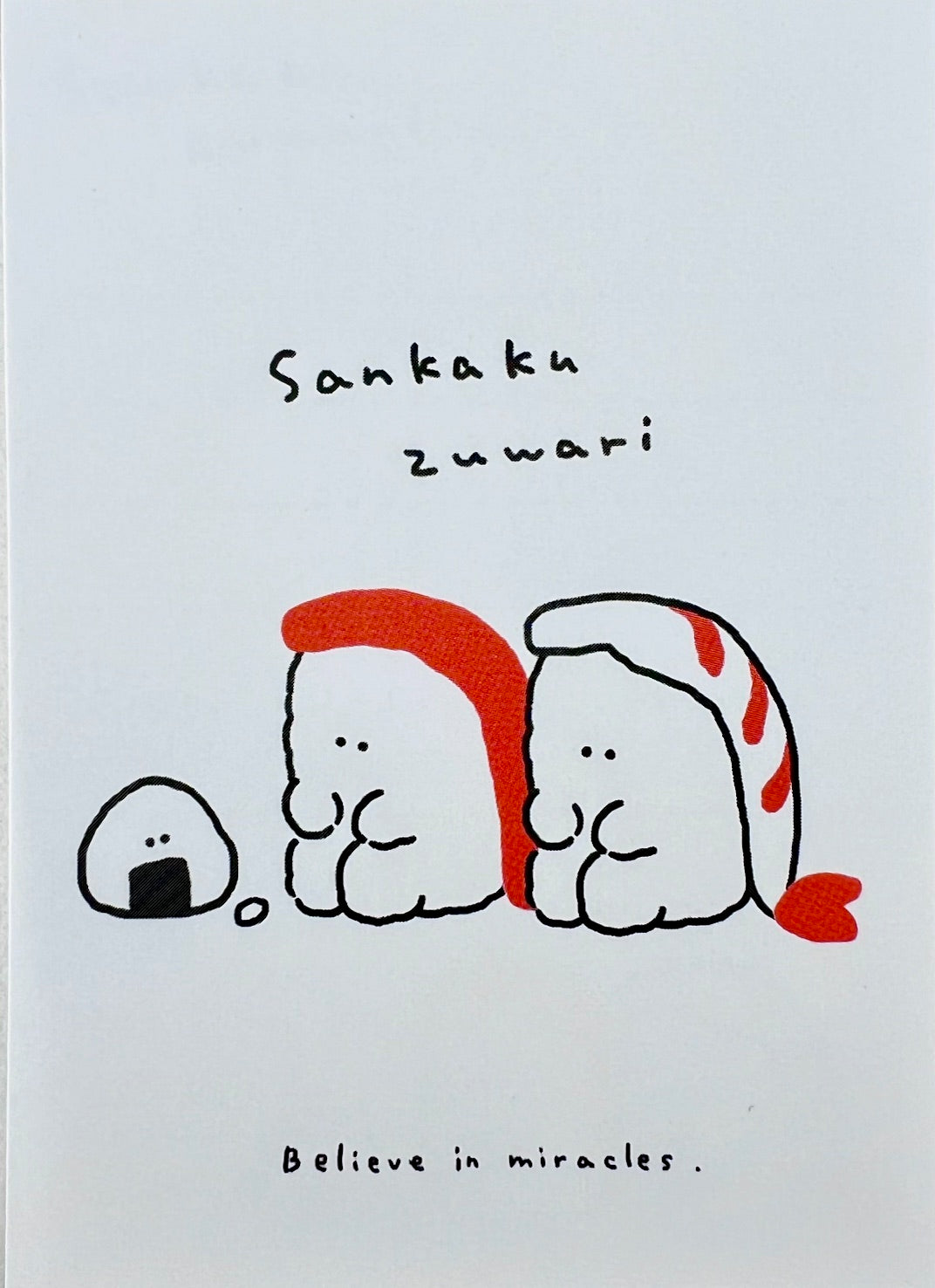 120725 Sushi Buddies Sankaku Zuwari Mini Note Pad-10