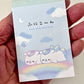 120745 Unicorn Funi Funi Motchiri Mini Notepad-10