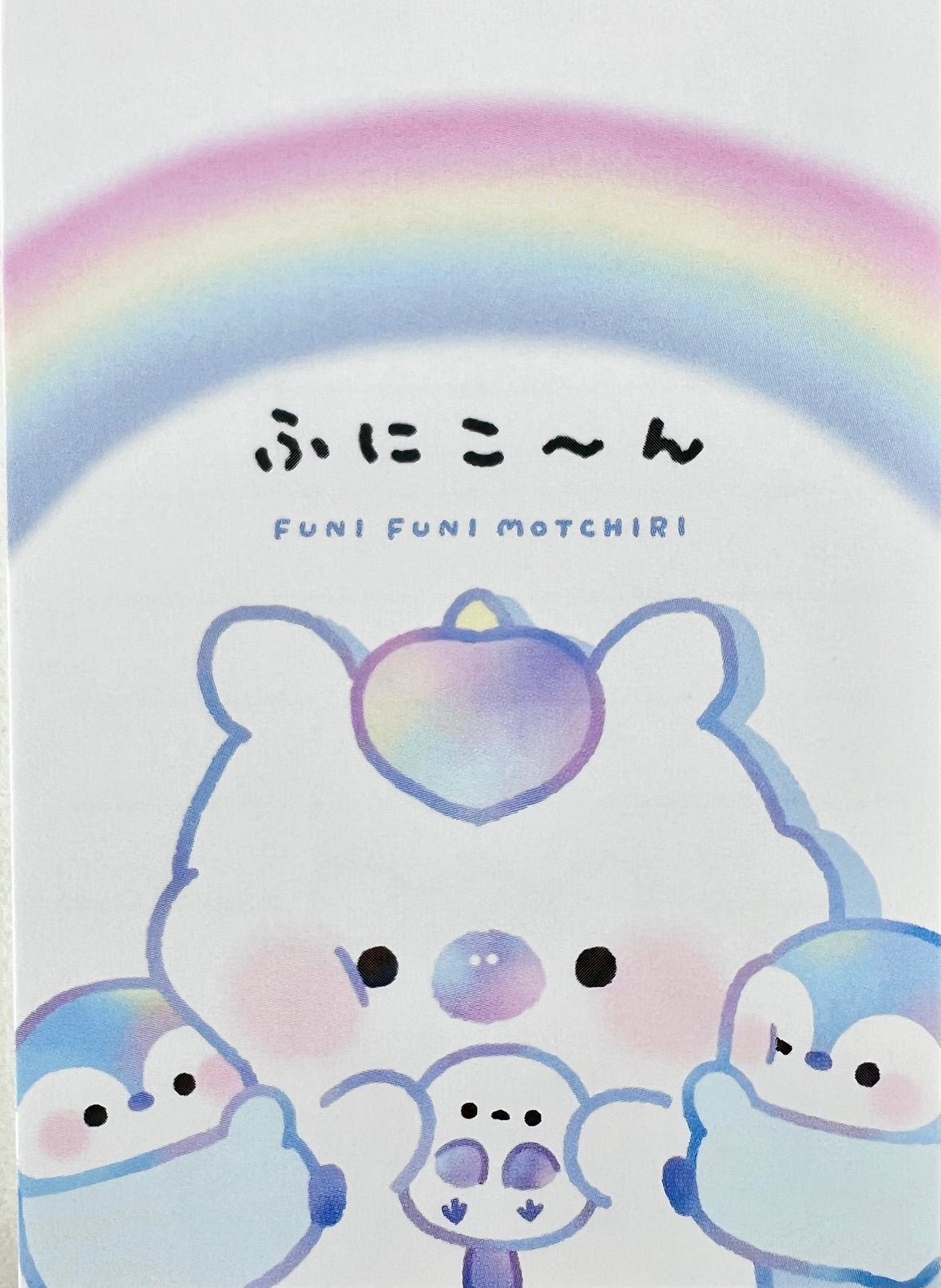 120746 Unicorn & Friends Funi Funi Motchiri Mini Notepad-10