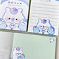 120746 Unicorn & Friends Funi Funi Motchiri Mini Notepad-10