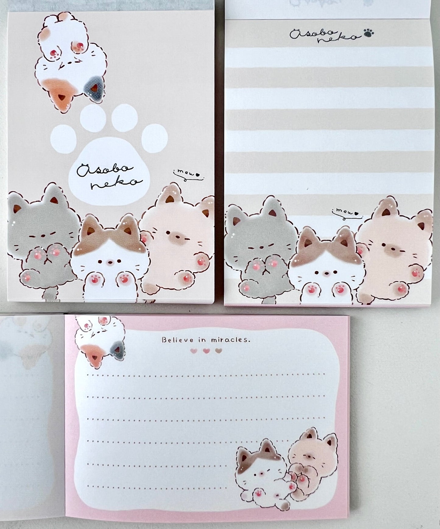 120775 Kitten Cat Osoba Neko Mini Notepad-10