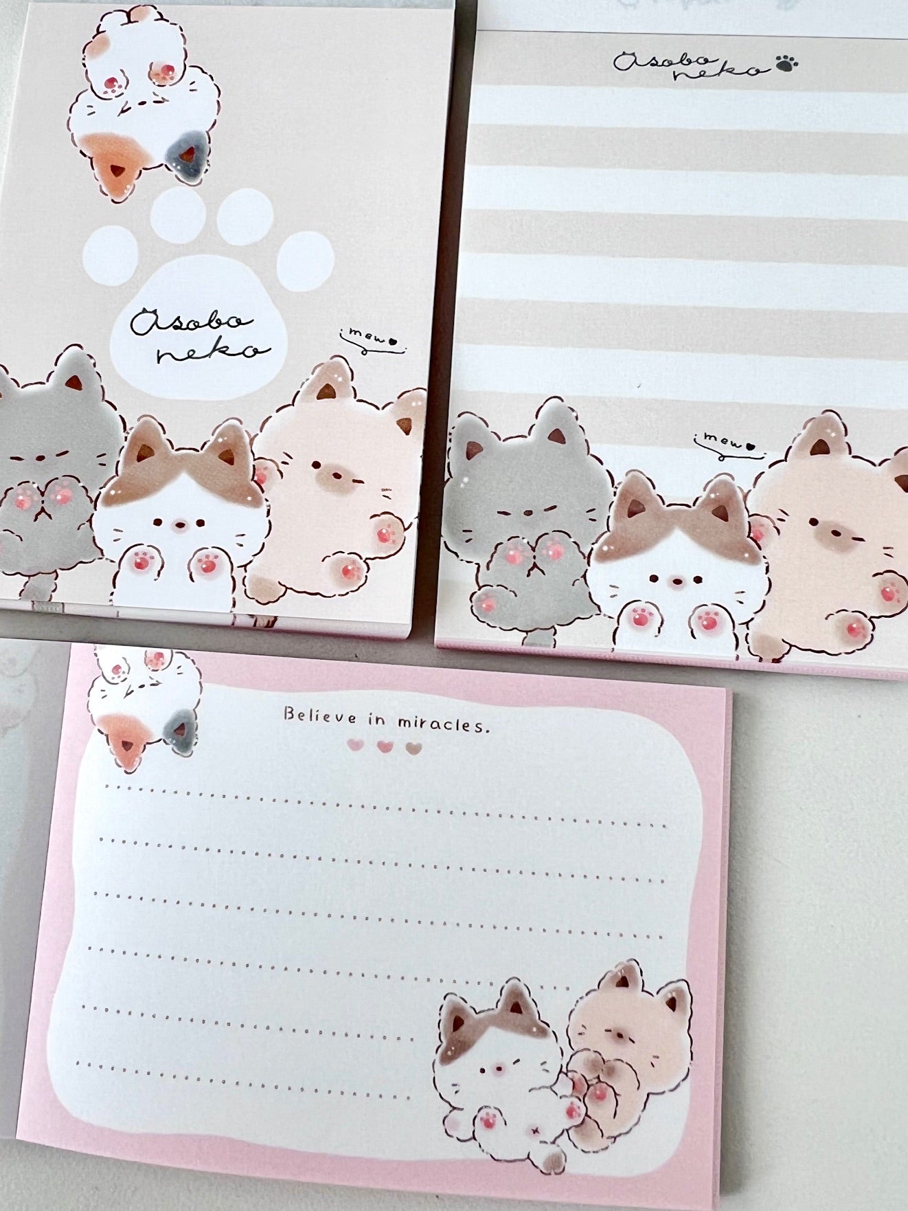 120775 Kitten Cat Osoba Neko Mini Notepad-10