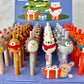 X 22571 FOREST CHRISTMAS ANIMALS GEL PEN-DISCONTINUED