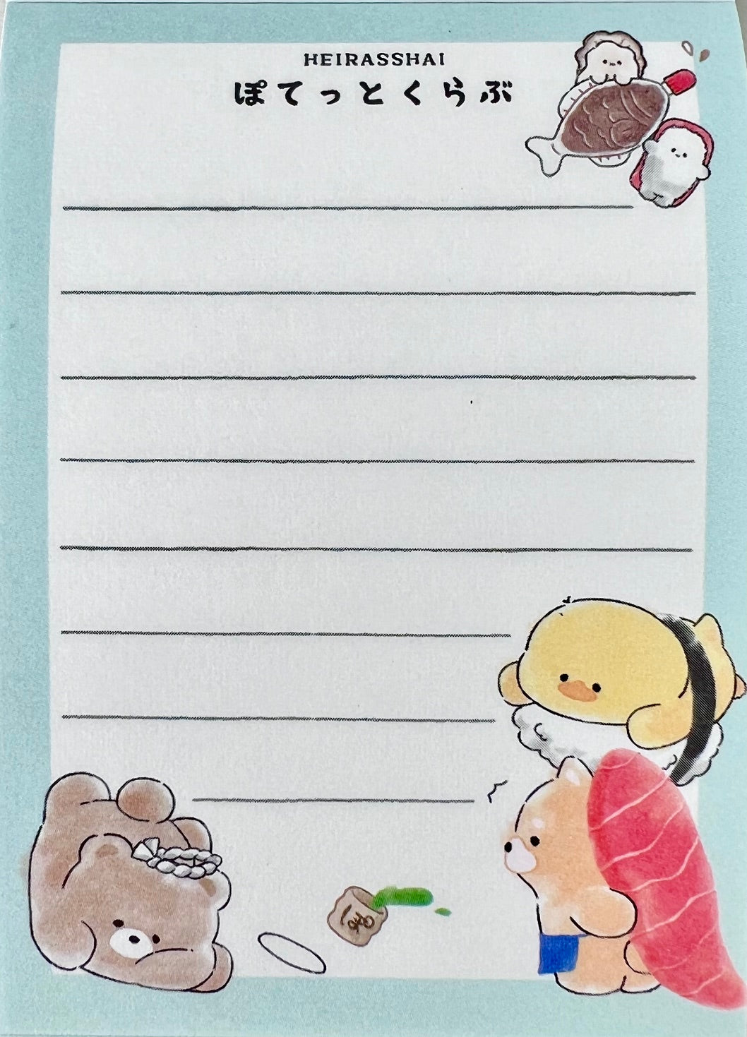 121273 Animals Sushi Mini Notepad-10