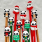 22595 CHRISTMAS PANDA GEL PEN-36