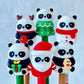 22595 CHRISTMAS PANDA GEL PEN-36