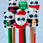 22595 CHRISTMAS PANDA GEL PEN-36