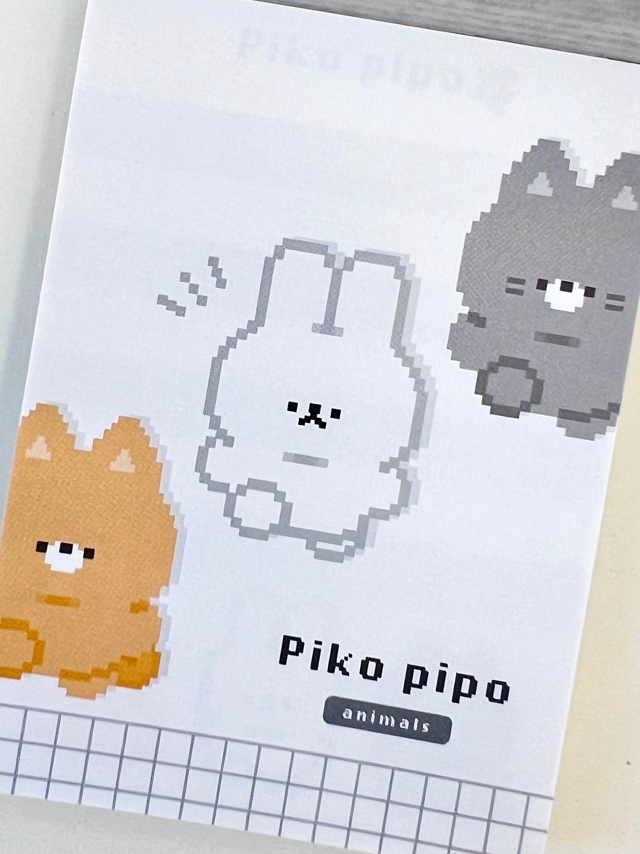 218096 Pixel Animals Piko Pipo Mini Note Pad-10