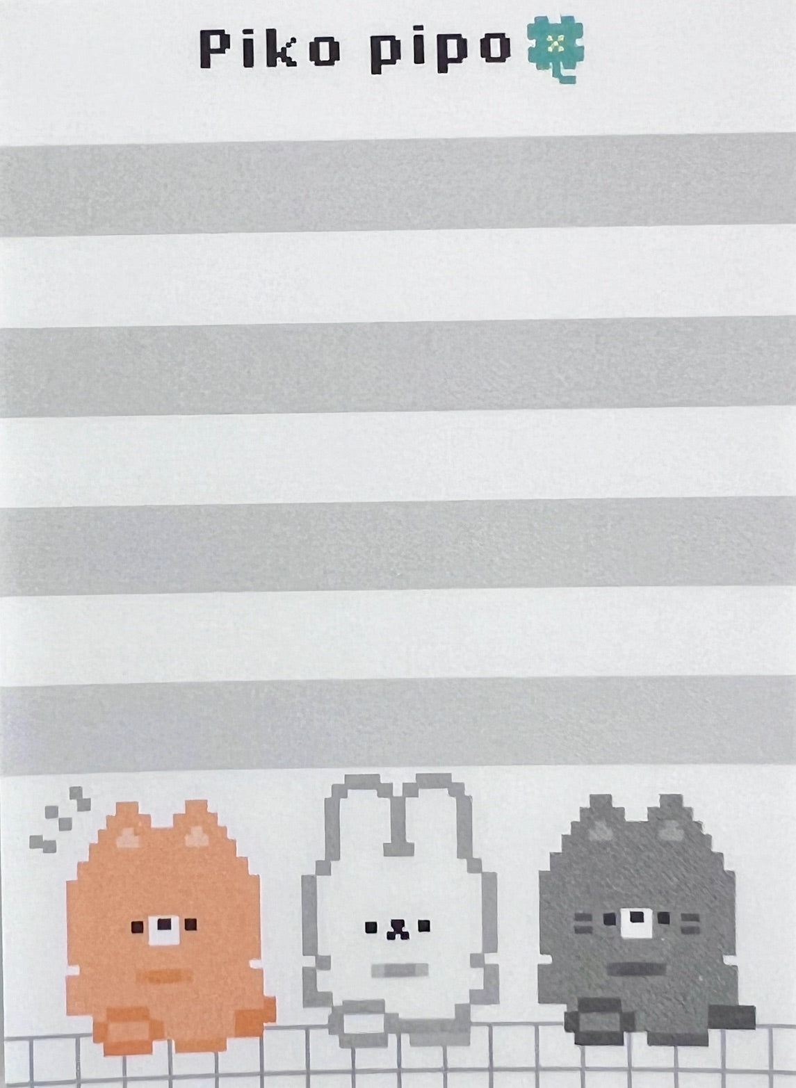 218096 Pixel Animals Piko Pipo Mini Note Pad-10