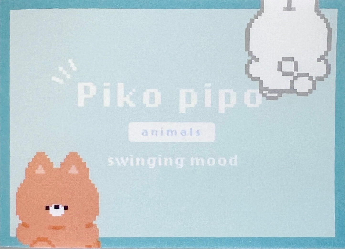 218096 Pixel Animals Piko Pipo Mini Note Pad-10