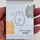 218096 Pixel Animals Piko Pipo Mini Note Pad-10