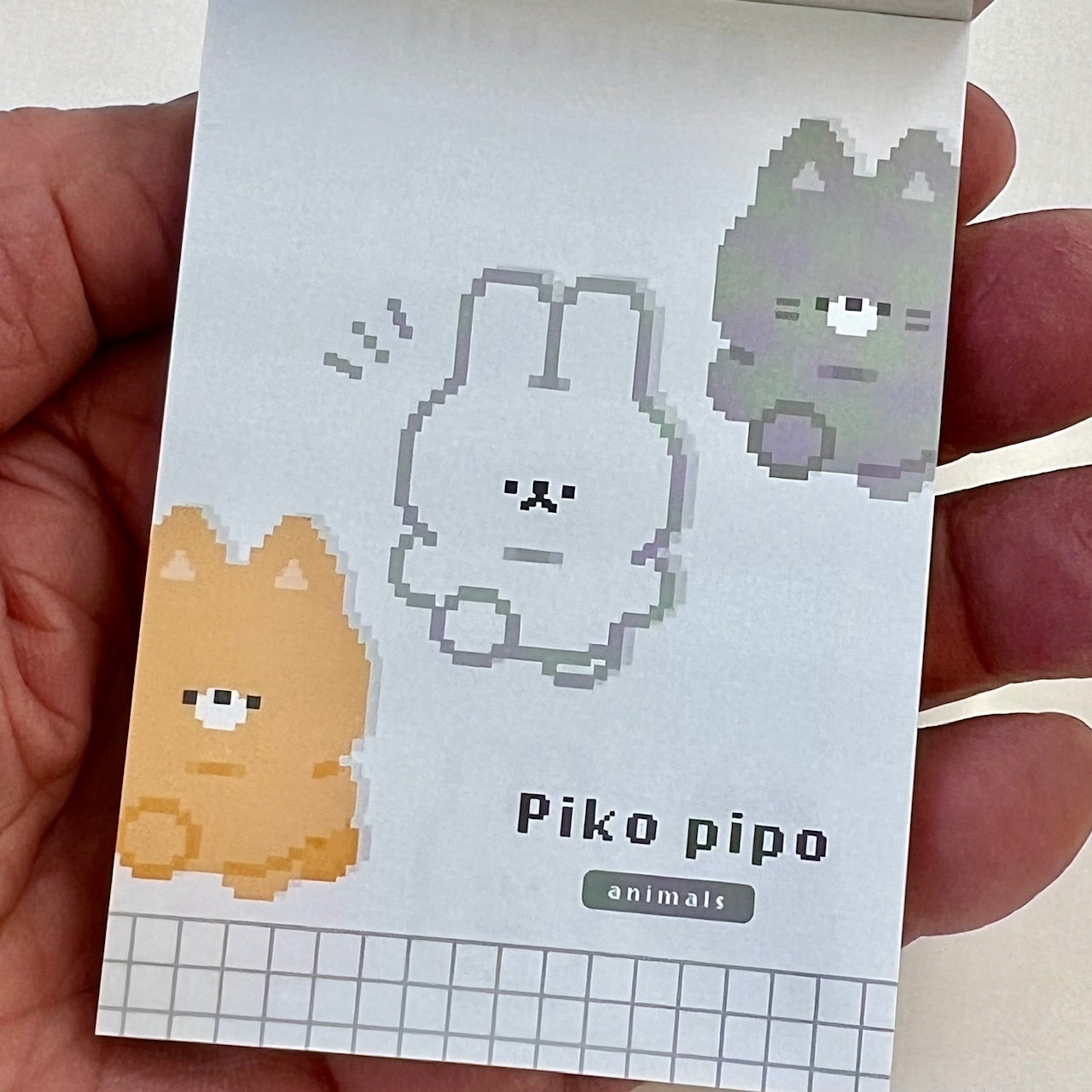 218096 Pixel Animals Piko Pipo Mini Note Pad-10