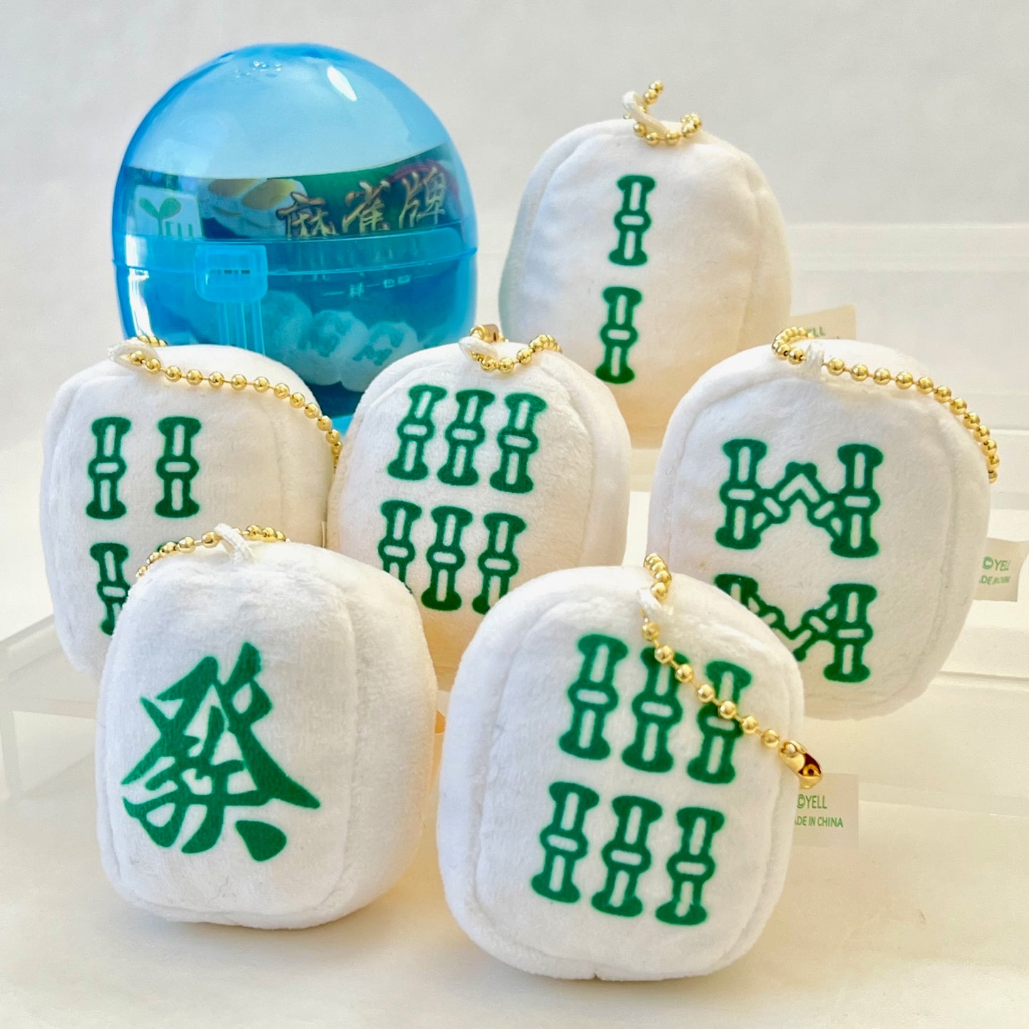 X 70275 Mahjong Tile Plush Capsule-DISCONTINUED