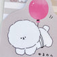 218885 Puppy Ballon Mini Notepad-10