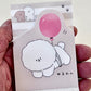 218885 Puppy Ballon Mini Notepad-10