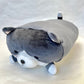 63370 GREY CAT PILLOW PLUSH-3