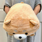 63366 BROWN AKITA PUPPY DOG PILLOW PLUSH-3