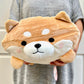 63366 BROWN AKITA PUPPY DOG PILLOW PLUSH-3