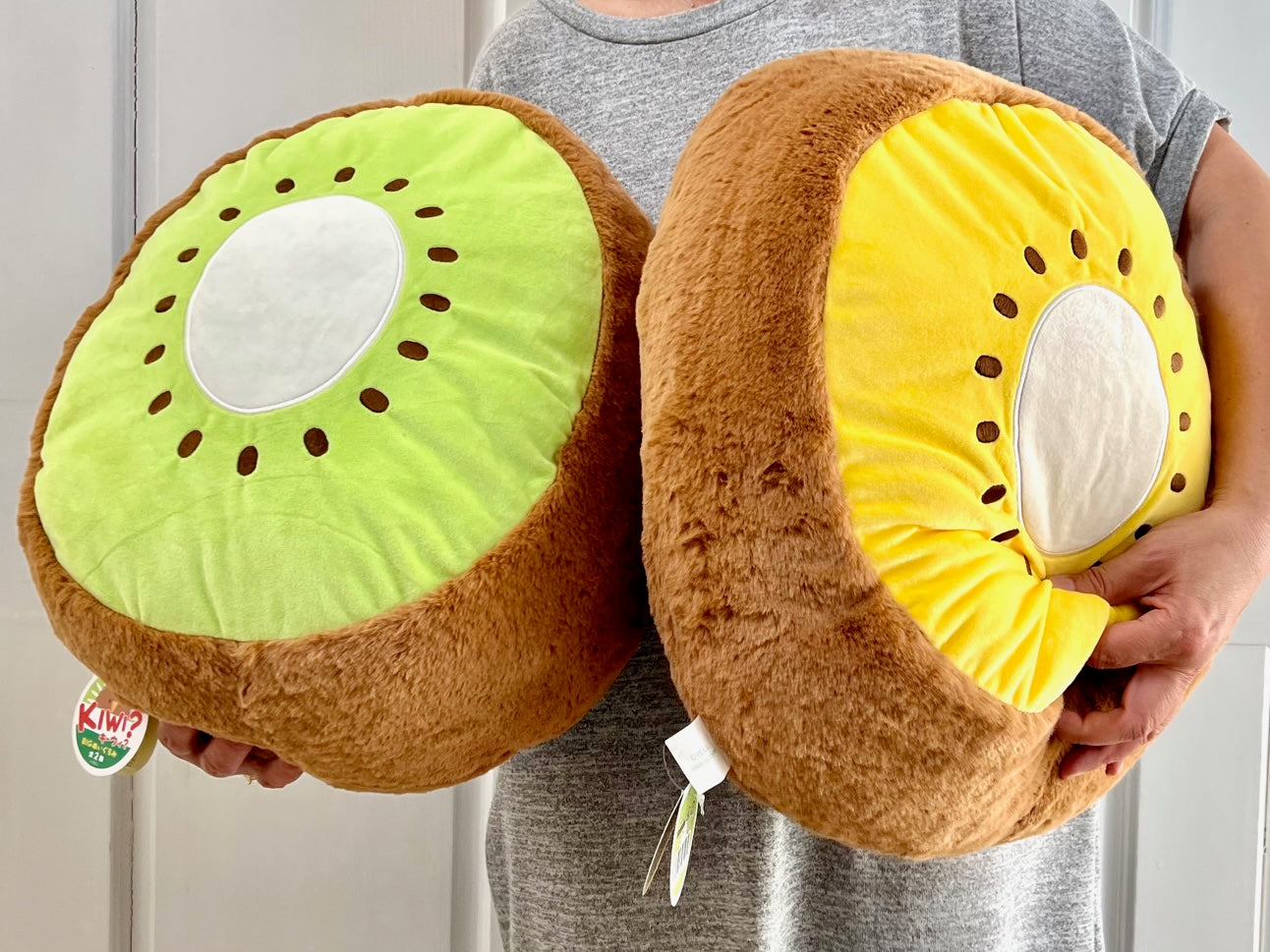 Jumbo kiwi clearance cushion