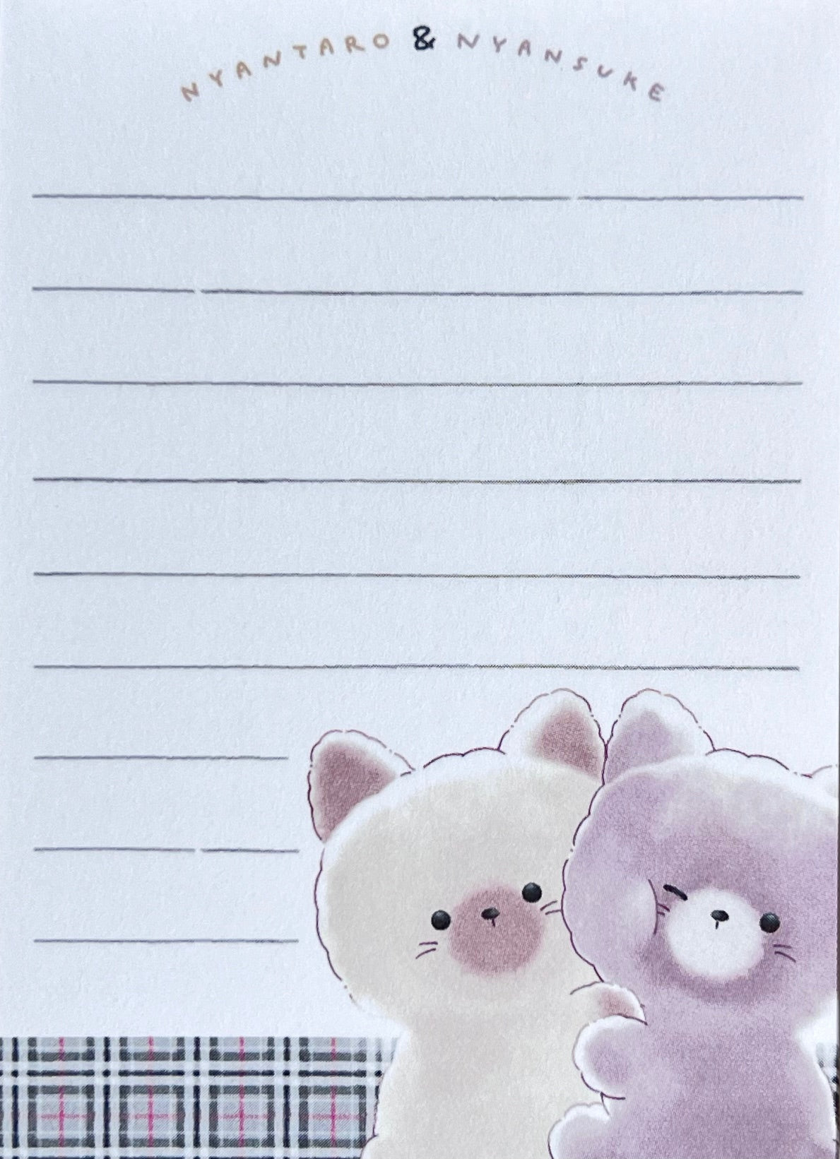 115696 Fluffy Cat Hug Mini Notepad-10