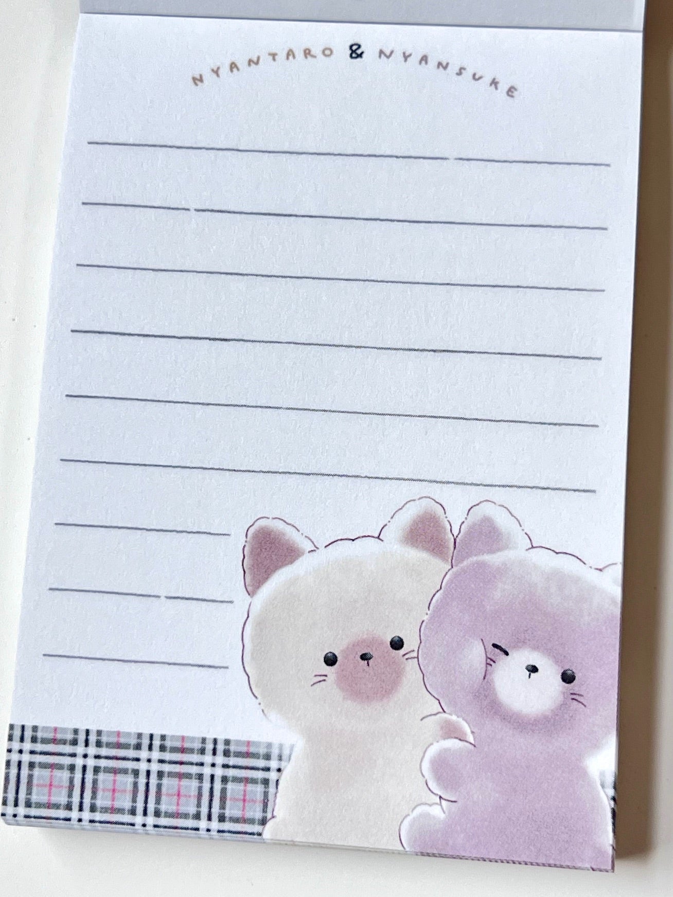 15696 Fluffy Cat Hug Mini Notepad-9