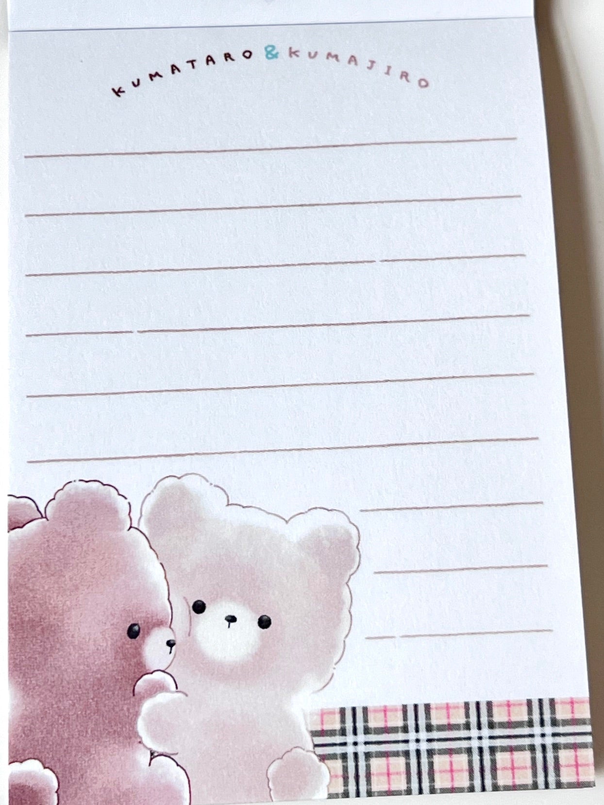 115695 Fluffy Bear Hug Mini Notepad-10