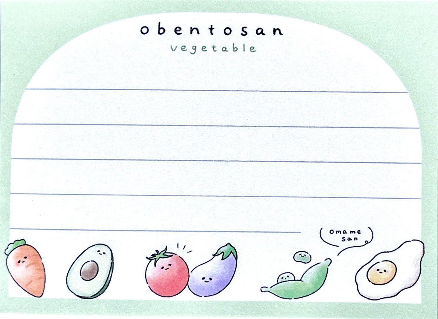 15706 Vegetable Baby Mini Notepad-9