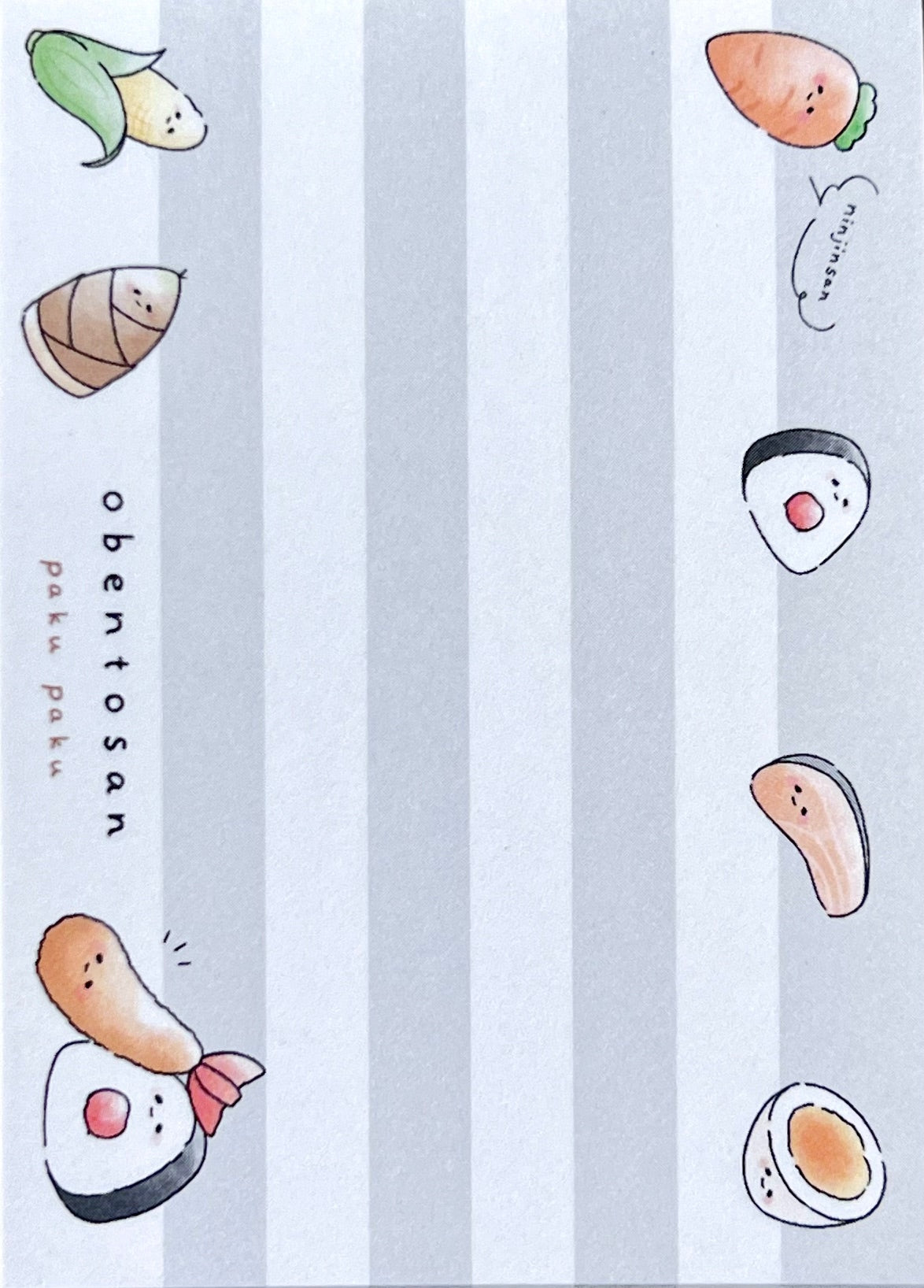 15707 Sushi Snack Time Mini Notepad-8