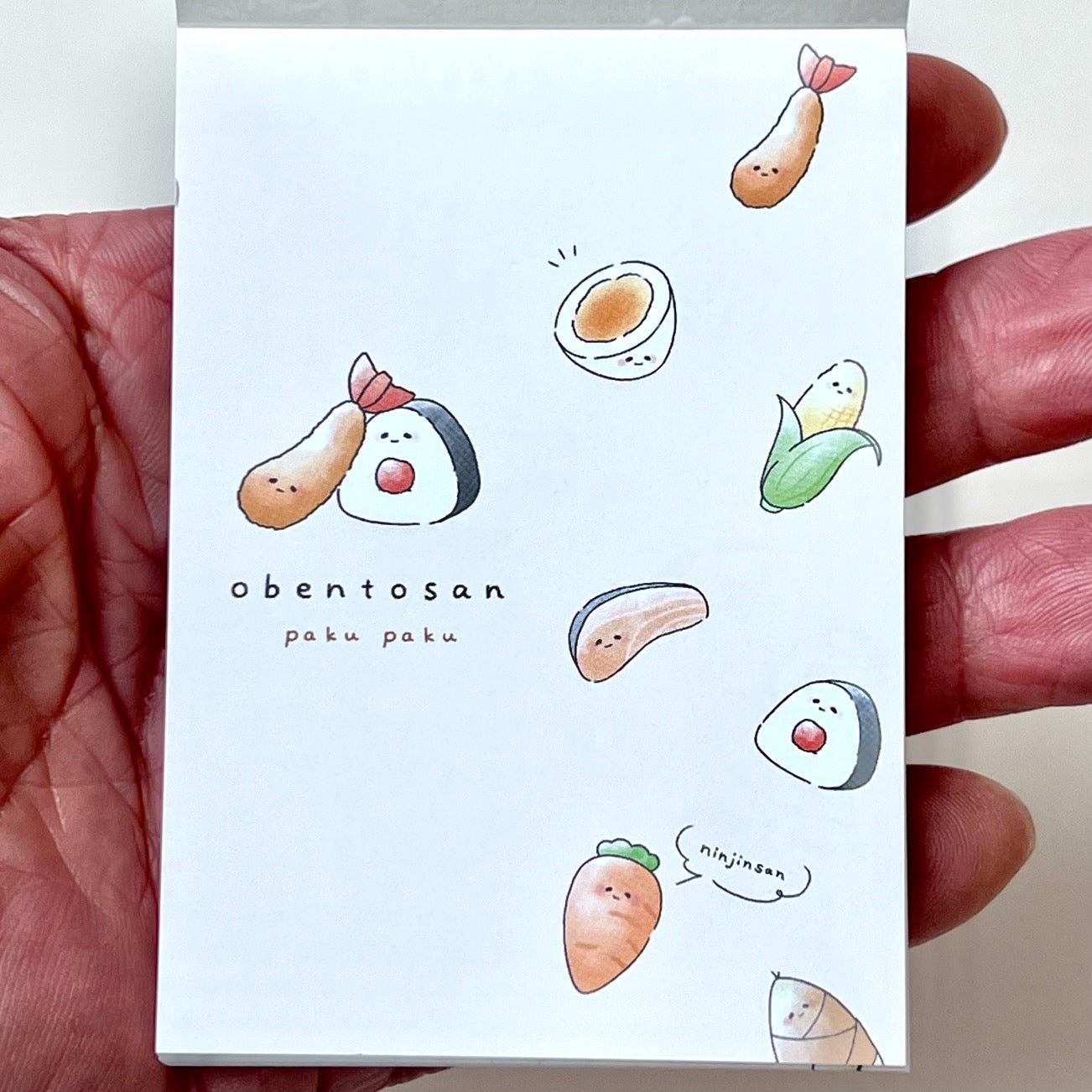 115707 Sushi Snack Time Mini Notepad-10