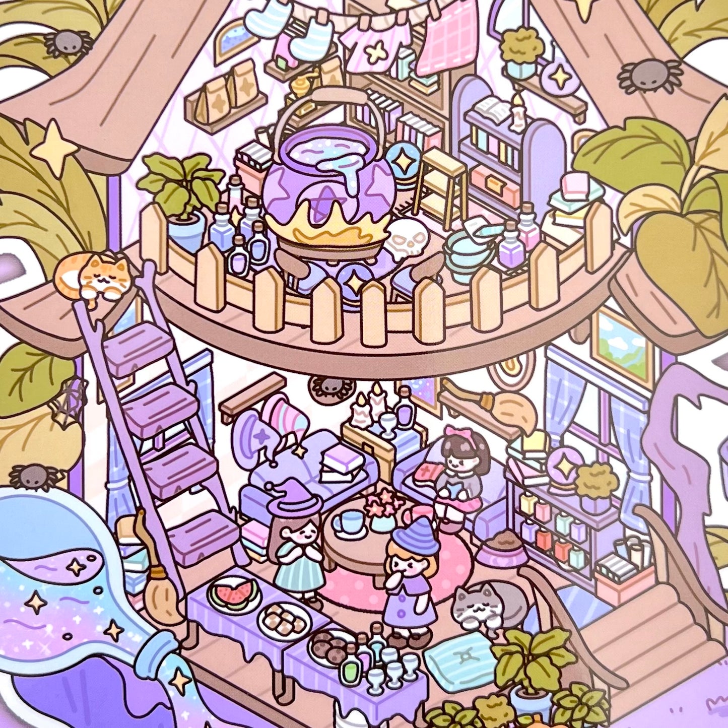 11074 3D Diorama Party Stickers-12