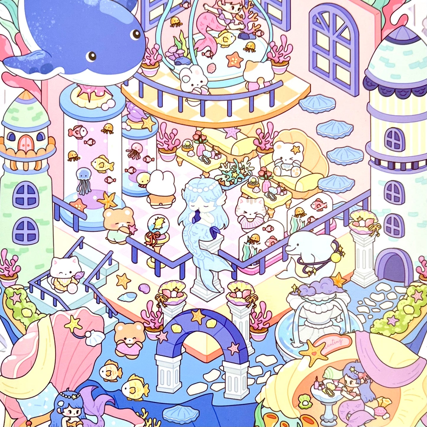 11075 3D Diorama Fantasy Stickers-12