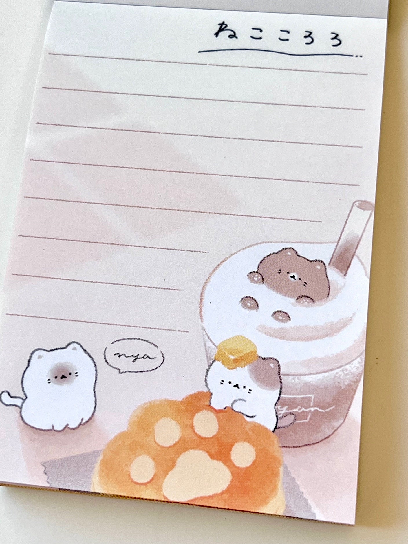 214690 Cat Cafe Mini Notepad-10