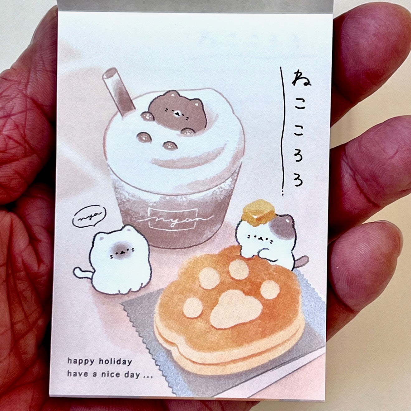 214690 Cat Cafe Mini Notepad-10