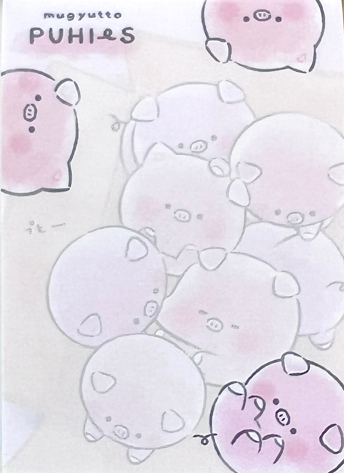 214697 Pigs Mini Notepad-10