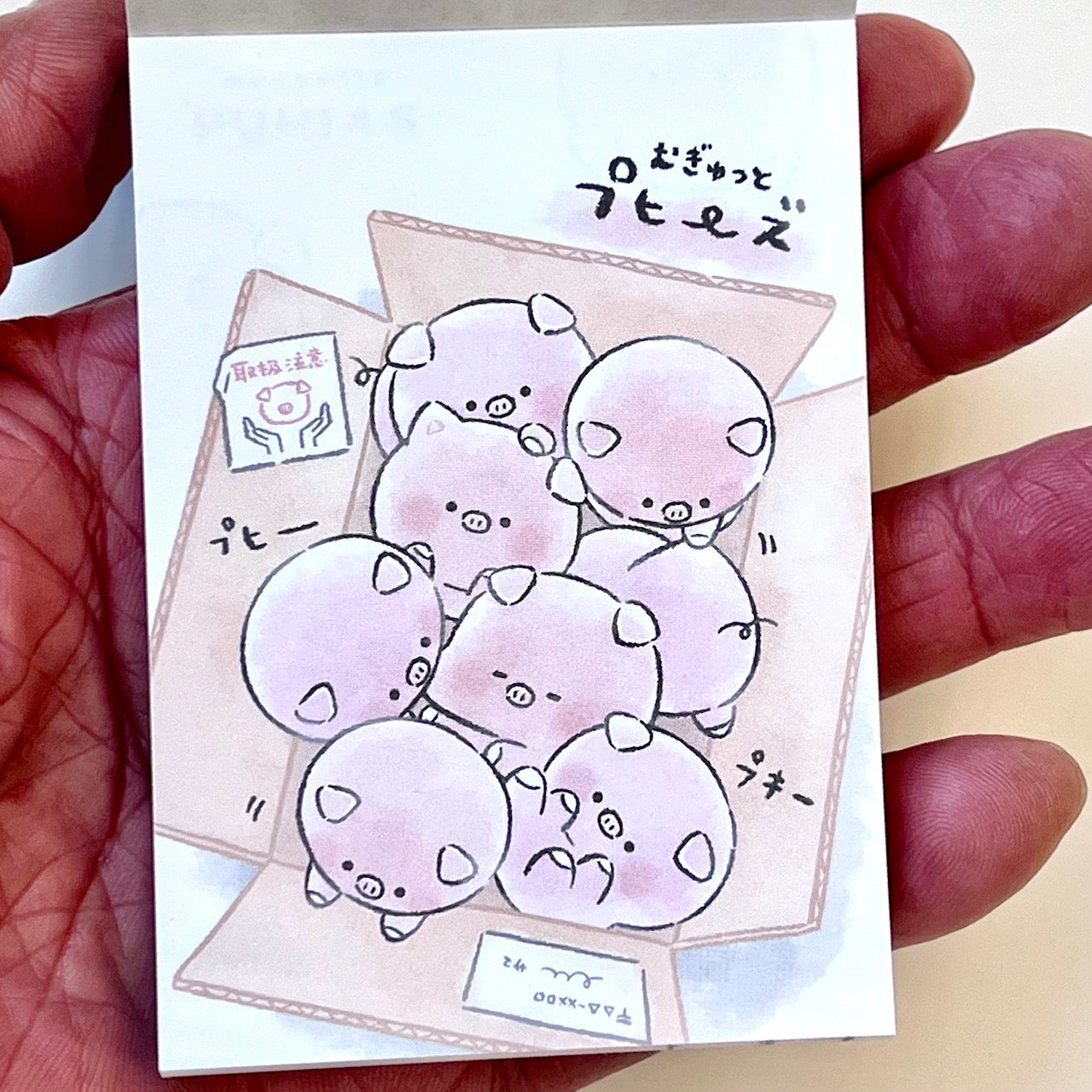 214697 Pigs Mini Notepad-10