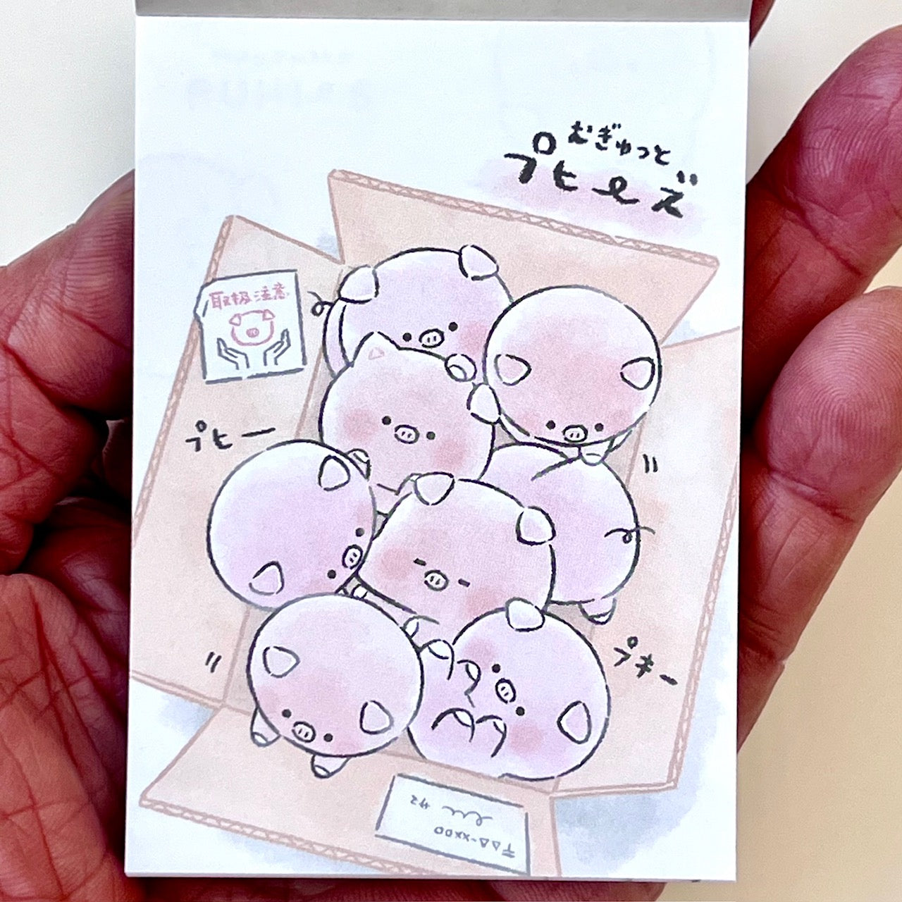 214697 Pigs Mini Notepad-10