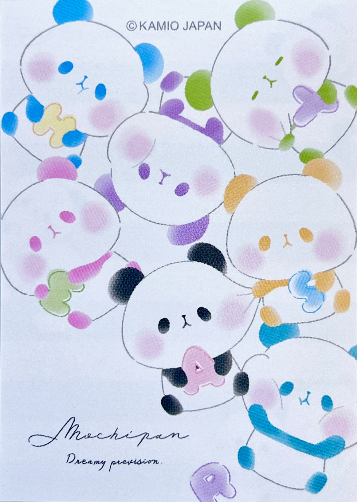 215615 Panda Rainbow Mini Notepad-10