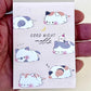 216320 Kitten Cat Goodnight Moffy Mini Notepad-10