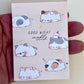 216320 Kitten Cat Goodnight Moffy Mini Notepad-10