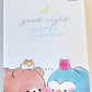216321 Sleepy Animals Goodnight Moffy Mini Notepad-10