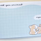 216438 Kitten Cat Treat Mini Notepad-10