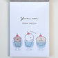 216463 Puppy Dog Dessert Yuru Wan Freamy Prevision Mini Notepad-10