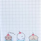 216463 Puppy Dog Dessert Yuru Wan Freamy Prevision Mini Notepad-10