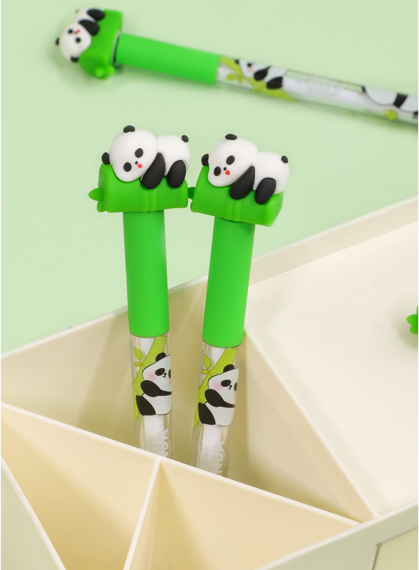 22632 PANDA SPINNING GEL PEN-36