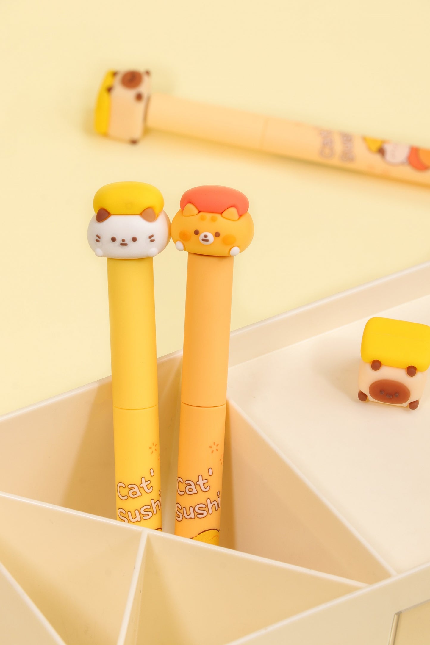 22633 SUSHI CAT SPINNING GEL PEN-36